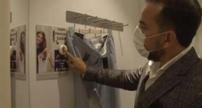 Deneme kabinlerinde ‘acil butonlu’ korona önlemi