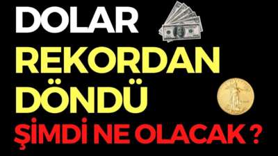 DOLAR REKORDAN DÖNDÜ, EKONOMİ HABERLERİ - DÜNYANIN HABERİ 95 - 08.05.2020