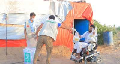 Ramazan bereketi Yemen'de yüzleri güldürdü