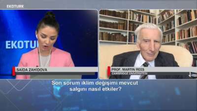 Koronavirüs Salgınının En Kötü Sonuçları Ne Olabilir? | Prof. Martin Rees