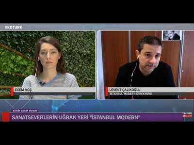 KÜLTÜR SANAT EKRANI SİZLERİ İSTANBUL MODERN'E GÖTÜRÜYOR!