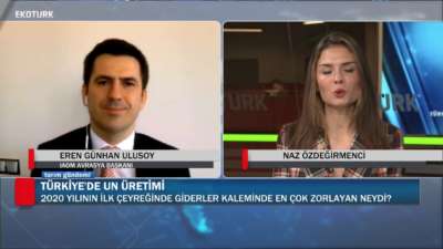 TÜRKİYE'DE UN SEKTÖRÜ DEĞERLENDİRMESİ