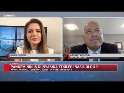 HANDE DEMİREL’İN HAZIRLAYIP SUNDUĞU C SUITE’YE BU HAFTA ESAS HOLDİNG CEO’SU ÇAĞATAY ÖZDOĞRU KATILDI