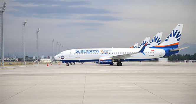 SunExpress dış hat uçuşlarına başladı