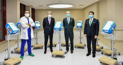 Türkiye Vodafone Vakfı'ndan solunum cihazı bağışı