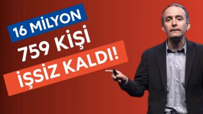 Son Bir Yılda 10 Milyon 759 Bin Kişi İşini Kaybetti1 | Emin Çapa