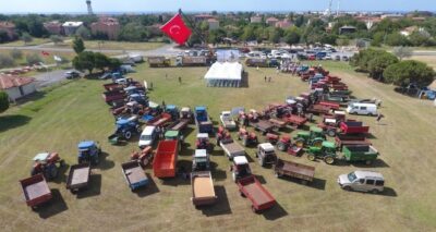 Silivri’de çiftçiye ücretsiz çuval çuval tohumluk arpa dağıtıldı