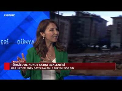 Konut sektörü ne kadar büyüyecek?| Nilüfer Kas |Ali Değermenci| Dünya Halleri