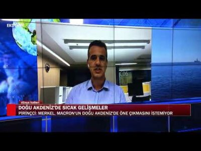 Doğu Akdeniz'de gerilim | Doç. Dr. Ferhat Pirinçci | Ali Değermenci |Dünya Halleri