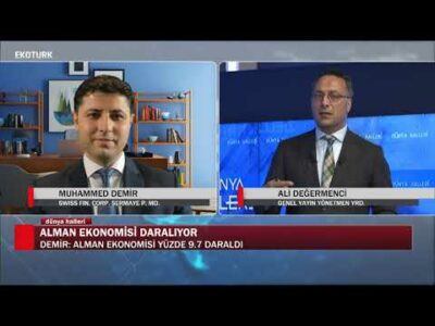 Avrupa ekonomileri toparlanabilecek mi? | Muhammed Demir |Ali Değermenci| Dünya Halleri