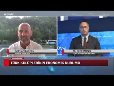 Türkiye futbolu'nun geleceği nasıl olacak? |Serhat Ulueren |Ali Değermenci| Dünya Halleri