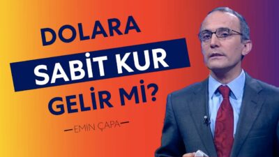 Dolar Mevduatı Rekor Kırdı | Bu Hiç Hayra İşaret Değil! | Emin Çapa