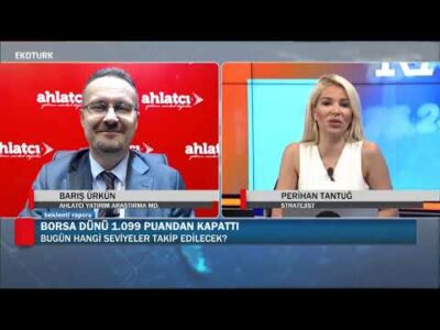 Borsa İstanbul'da bugün hangi seviyeler takip edilecek?| Barış Ürkün|Perihan Tantuğ|Beklenti Raporu