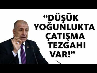 Düşük Yoğunlukta Çatışma Tezgahı Var!