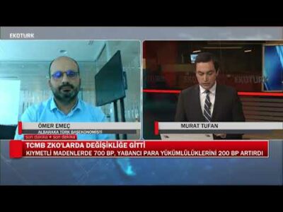 TCMB'nın faiz kararı nasıl yankılandı? |Merkez Bankası Özel Yayını| Murat Tufan |