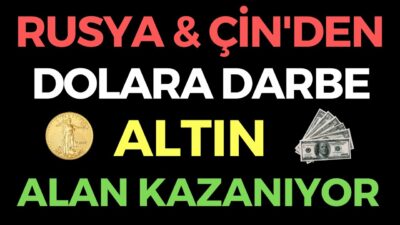RUSYA VE ÇİN'DEN DOLARA DARBE ALTIN İLERLİYOR - EKONOMİ HABERLERİ - DÜNYANIN HABERİ 134 - 09.08.2020