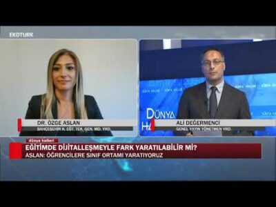 ''Seemeet'' Türkiye'nin ilk yerli eğitim platformu | Dr. Özge Aslan | Ali Değermenci | Dünya Halleri