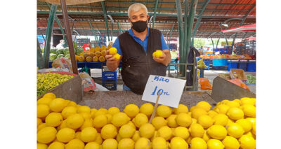 Pazarın zam rekortmeni 'Limon' oldu