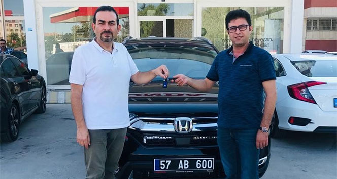 Sinop Türkeli Belediyesi Honda CR-V Hybrid’i filosuna ekledi