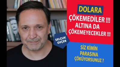 DOLARA ÇÖKEMEDİLER ALTINA DA ÇÖKEMEYECEKLER !!!
