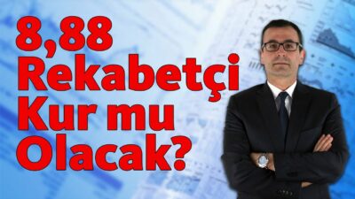 8,88 Rekabetçi Kur mu Olacak?