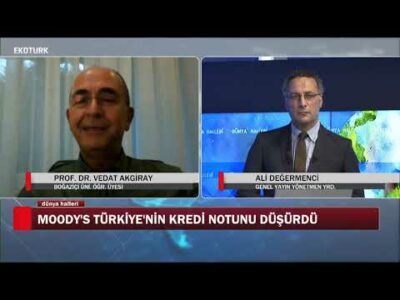 Kredi derecelendirme kararları siyasi mi? | Prof. Dr. Vedat Akgiray |Ali Değerme | Dünya Halleri