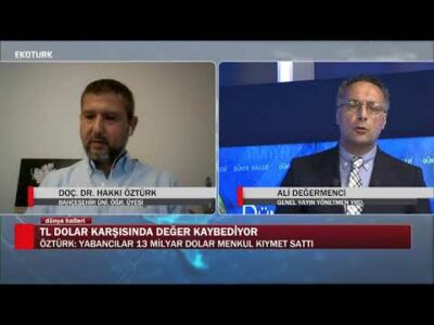 Avrupa ekonomisinde 2. çeyrekte büyük daralma | Doç. Dr. Hakkı Öztürk|Ali Değermenci| Dünya Halleri