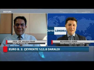 Fitch ekonomileri daralmaya karşı uyardı| Stüdyo Londra| Prof. Dr. Abuzer Pınar| Muhammed Demir