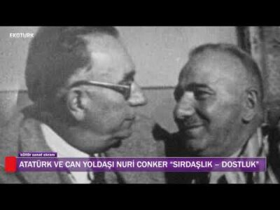 Kültür Sanat Ekranı | Atatürk ve Can Yoldaşı Nuri Conker - Yaşar Gürsoy Röportajı