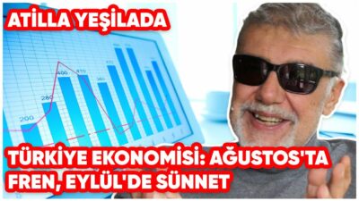Türkiye Ekonomisi: Ağustos'ta Fren, Eylül'de Sünnet
