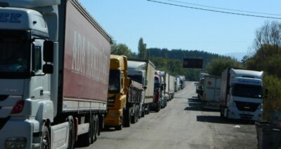 Türkgözü Sınır Kapısındaki tır kuyruğu bitirildi