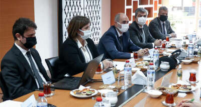 Kuzey Makedonya’dan gelen heyet TARSİM’de ağırlandı