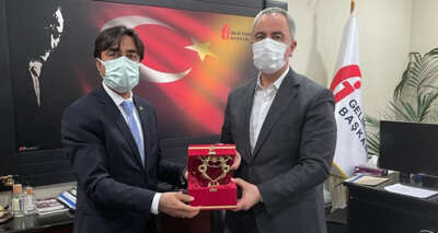 Cizre TSO Başkanı Sevinç, Gelir İdaresi Başkanı Bayrakdar ile görüştü