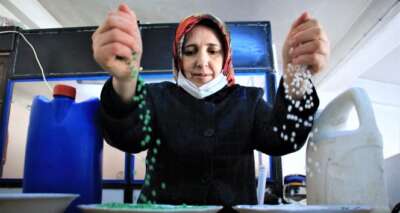 Geri dönüşüm tesisi ile hem iş sahibi oldu hem de doğaya sahip çıktı