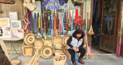 Kadın urgancı sıra dışı mesleği ile dikkat çekiyor