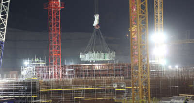 Akkuyu NGS'de ikinci ünitenin konsol kirişinin montajı tamamlandı