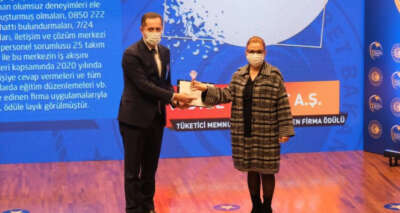 Vestel’e tüketici memnuniyeti ödülü