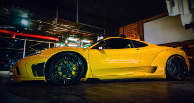 JuniqueDesign milyonluk Ferrari’ye özel dizayn yaptı