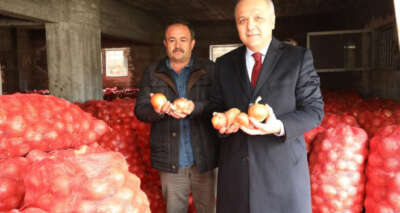 Soğan üreticilerinden Cumhurbaşkanı'na teşekkür
