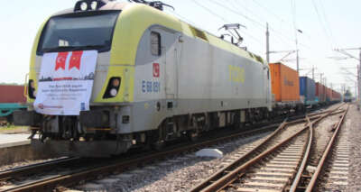 41 vagonlu 2 ihracat treni Kocaeli'den yola çıktı