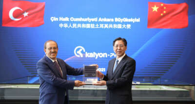 Çin Ankara Büyükelçisi, Kalyon Güneş Teknolojileri Fabrikası’nı ziyaret etti