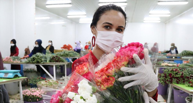 Kesme çiçek sektörü pandemi krizini fırsata çevirdi