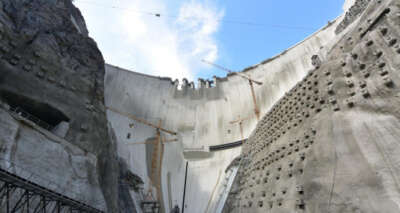 Yusufeli Barajında son beton döküldü