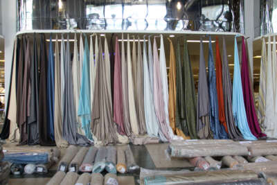 1 milyon metreyi aşkın kumaş bu fuarda meraklıları ile buluştu