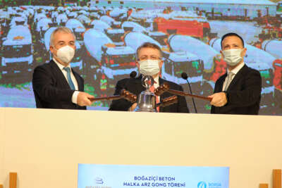 Borsa İstanbul’da ‘Gong’ Boğaziçi Beton için çaldı