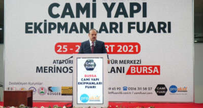 Cami Yapı Ekipmanları Fuarı’na geri sayım başladı