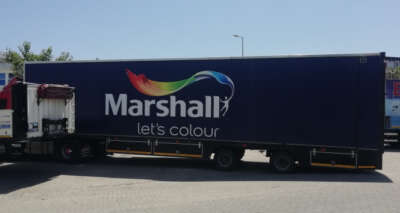 Marshall gezici tır, boya ustalarının MYK sınavına girmelerine destek oluyor