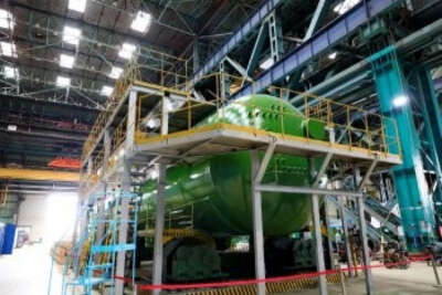 Akkuyu NGS’nin ikinci güç ünitesinde yer alacak buhar jeneratörü üretildi