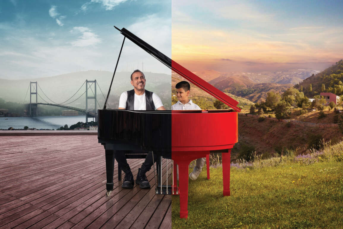Haluk Levent ve Bager’den 5G teknolojisi ile bin 400 kilometreden piyano düeti