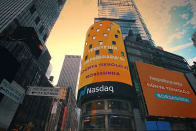 Hepsiburada’nın, NASDAQ’taki piyasa değerlemesi 4 milyar dolara ulaştı